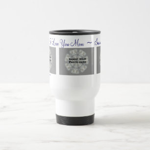 Mug De Voyage I Love You Maman Photo personnalisée