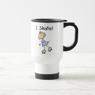 Mug De Voyage I Patinage - Patinage à rouleaux pour filles