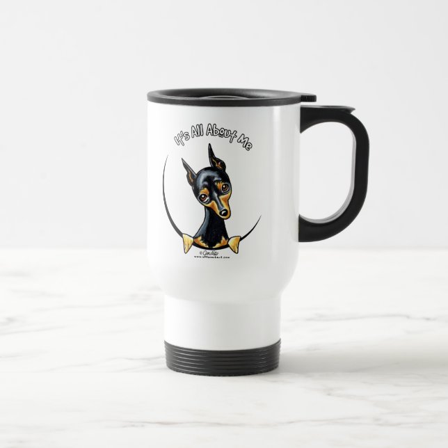 Mug De Voyage IAAM de Pinscher Miniature (Droite)