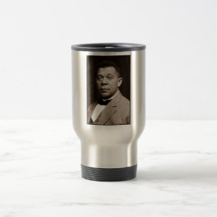 Mug De Voyage Icône de l'histoire noire : Booker T. Washington, 