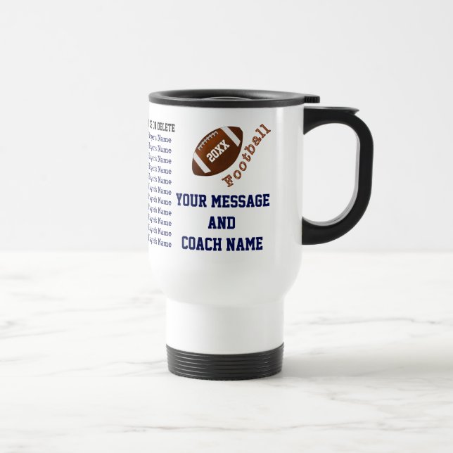 Mug De Voyage Idées Cadeaux Parfaites pour les entraîneurs de fo (Droite)