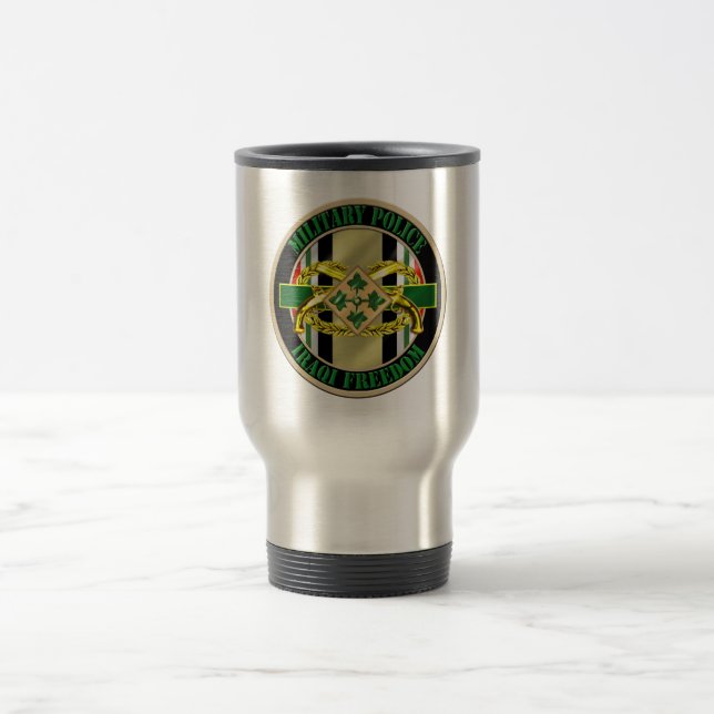 Mug De Voyage Identification de la police militaire OIF 4ème (Centre)