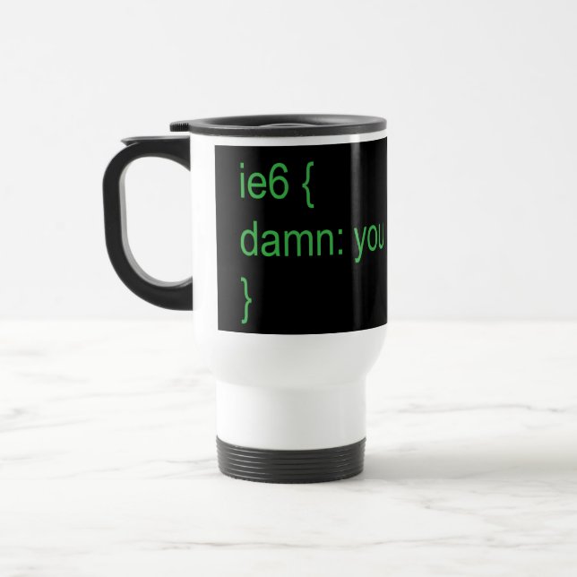 Mug De Voyage ie6 (Gauche)