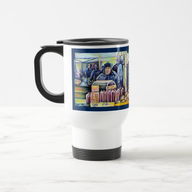 Mug De Voyage Il A Entendu, Ce Que J'Ai Vu (Gauche)