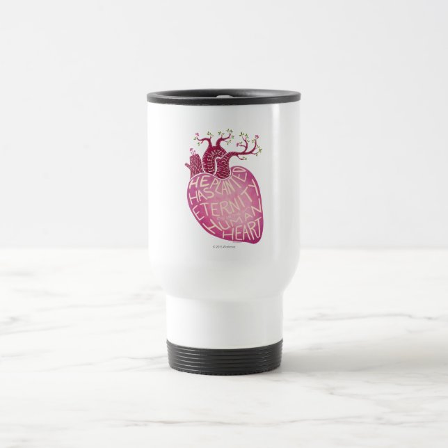 Mug De Voyage Il a planté l'éternité au coeur humain (Centre)