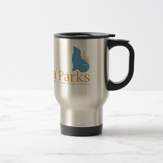 Mug De Voyage IL serrent des parcs de mer (Droit)