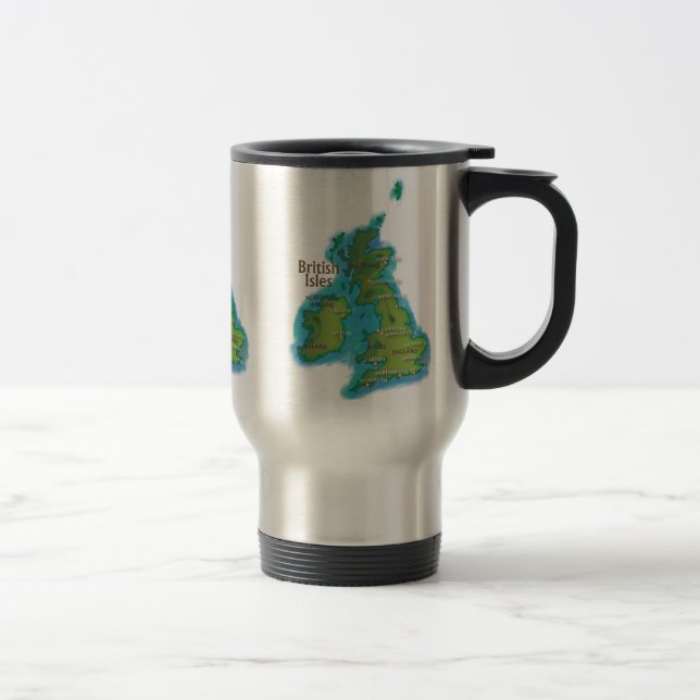 Mug De Voyage Îles Britanniques (Droit)