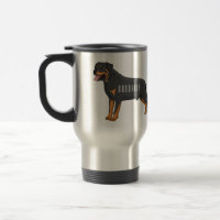 Illustration de chien Rottweiler