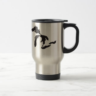 Mug De Voyage Illustration de coutume de Great Lakes