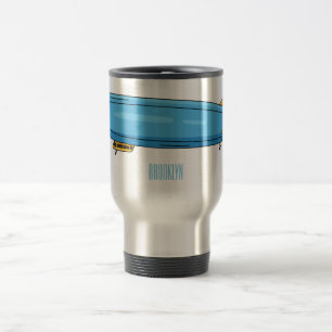 Mug De Voyage Illustration de dessin sur les navires