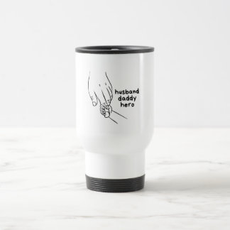 Mug De Voyage Illustration de ligne artistique sentimentale de f