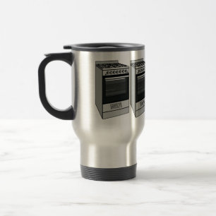 Mug De Voyage Illustration de poêle électrique