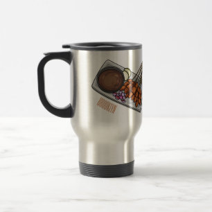 Mug De Voyage Illustration de Satay