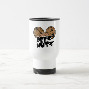 Mug De Voyage Illustration drôle de Deez Nutz