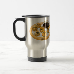 Mug De Voyage Illustration du porte-monnaie thaïlandais de creve