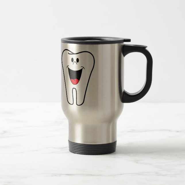 Mug De Voyage Image de dentiste (Droit)