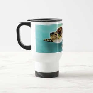 Mug De Voyage Impression d'art Tortues de mer.
