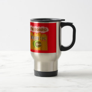 Mug De Voyage Impression Quirky Bee Art