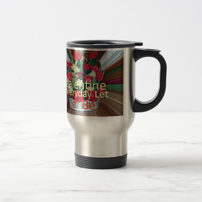Mug De Voyage Imprimer Saint-Valentin (Droit)