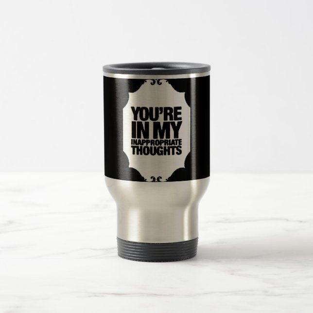 Mug De Voyage inapproprié (Centre)