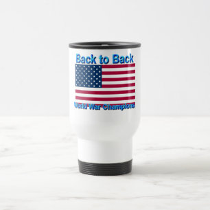 Mug De Voyage Incontesté de nouveau à la guerre mondiale arri