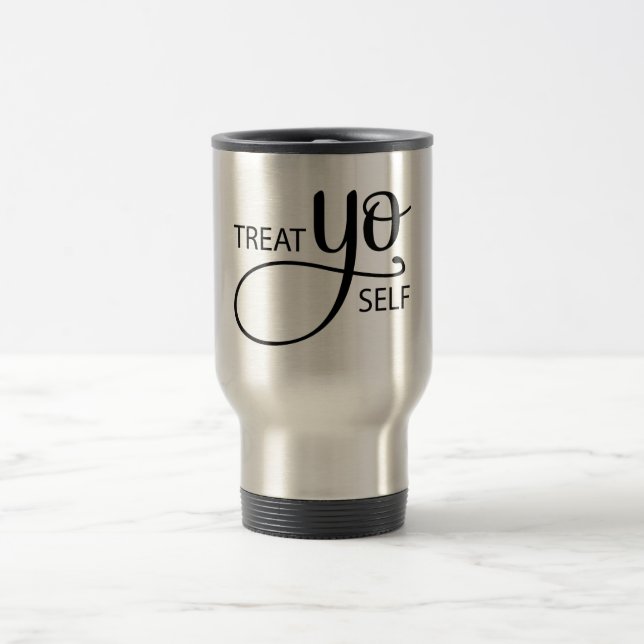 Mug De Voyage Individu de Yo de festin (Centre)
