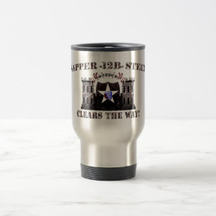 Mug De Voyage Infanterie d'acier du soldat du génie 12B 2ème