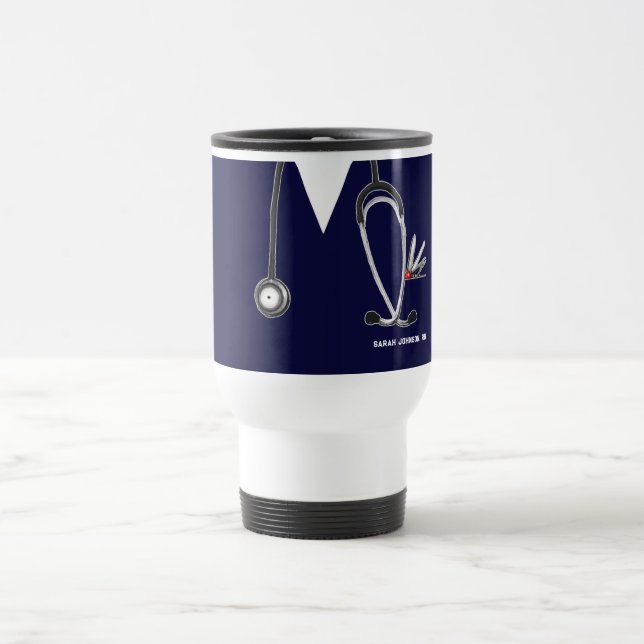 Mug De Voyage Infirmière (Centre)