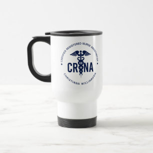 Mug De Voyage Infirmière anesthésiste certifiée CRNA personnalis