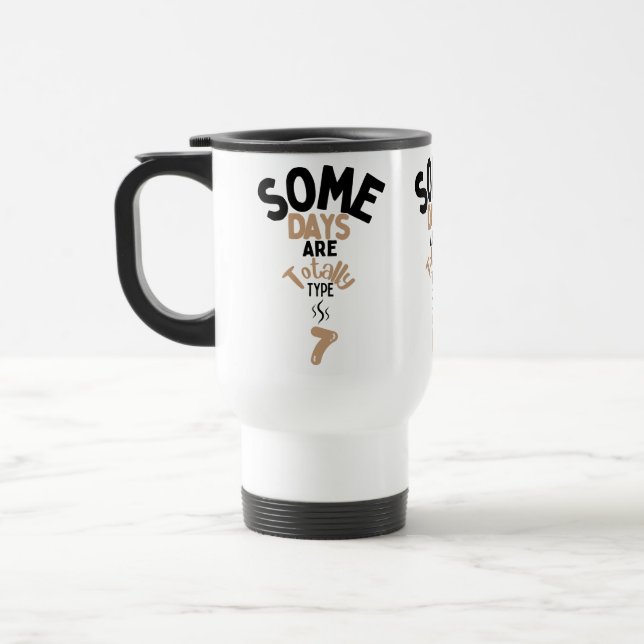 Mug De Voyage Infirmière drôle (Gauche)