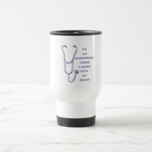Mug De Voyage Infirmière exceptionnelle Stethoscope