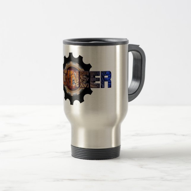 Mug De Voyage Ingénieur (Devant droit)
