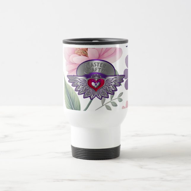 Mug De Voyage Insigne principal des scrapbookers (Centre)