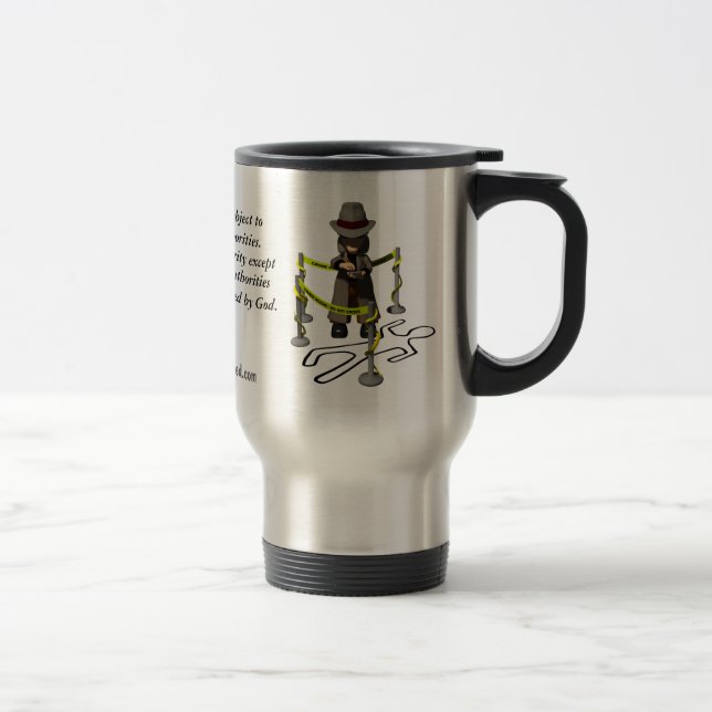 Mug De Voyage Inspecteur (Droit)