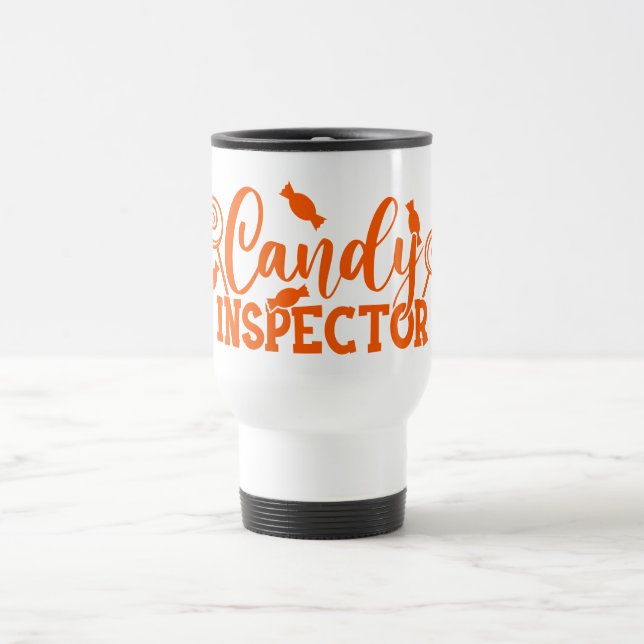Mug De Voyage Inspecteur Halloween Candy (Centre)