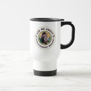 Mug De Voyage Interrogez-moi sur la biologie évolutive Woolly Ma