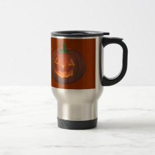 Mug De Voyage Jack-o-lanterne Boug de voyage Halloween Coupes Ci