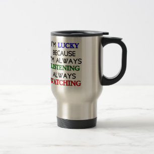 Mug De Voyage J'ai de la chance