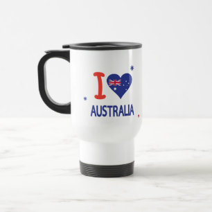 Mug De Voyage "J'AIME L'AUSTRALIE" l'Australie jour le 26