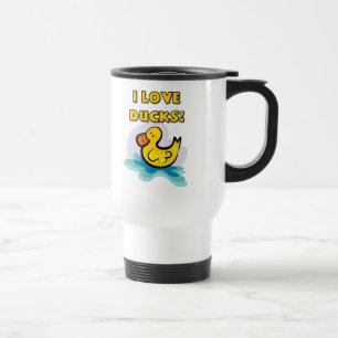 Mug De Voyage J'aime les canards