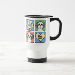 Mug De Voyage J'aime Lhasa Apsos