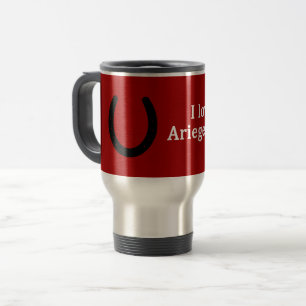 Mug De Voyage J'Aime Mon Ariegeois Pony