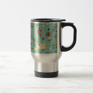 Mug De Voyage Jardin à fleurs lunaires