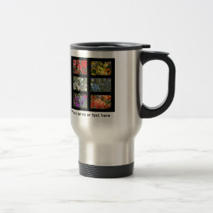 Mug De Voyage Jardin de la fenêtre de verre noir