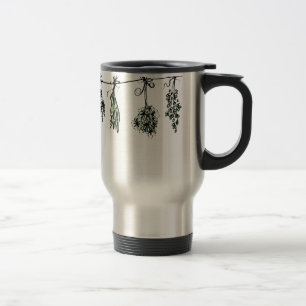 Mug De Voyage Jardin Herbes dill basilic origan thym sauge