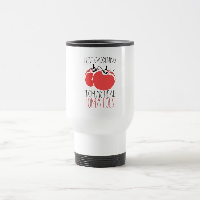 Mug De Voyage Jardiner Tomates Gardener Cadeau (Centre)