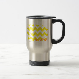 Mug De Voyage Jaune 2 de zigzag