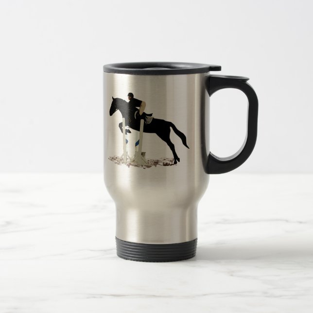 Mug De Voyage Je monterais plutôt ! Cheval (Droit)