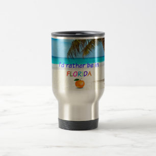 Mug De Voyage Je préférerais être en Floride