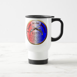 Mug De Voyage Je soutiens le deuxième amendement